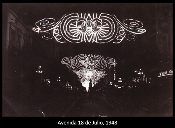 Avenida 18 de Juliio. Año 1948