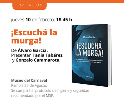 Libro escuchá la murga
